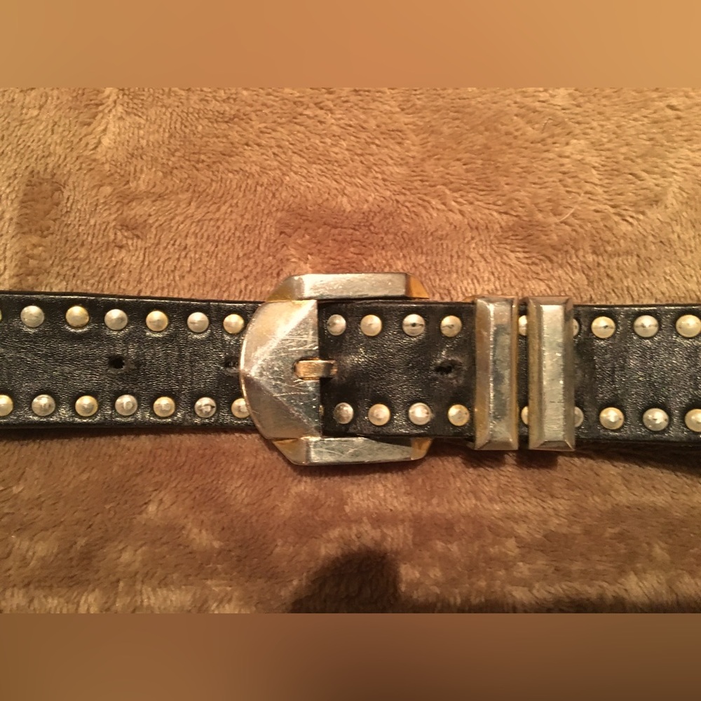 Signature Medusa studded belt